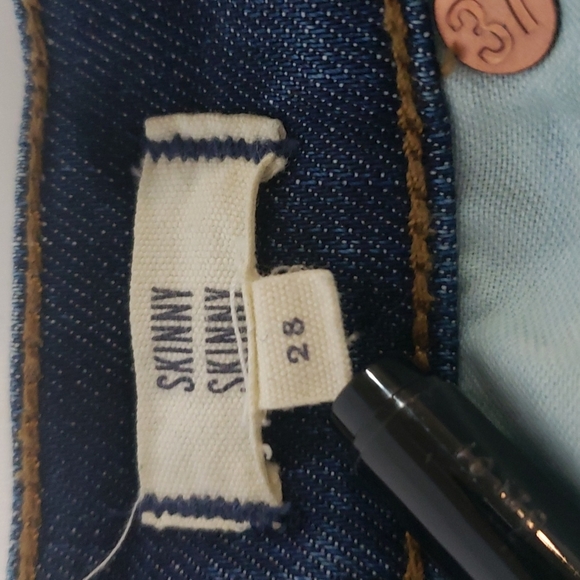 NWOT MADEWELL Skinny Skinny Mid Rise Lightly Distressed Tall Long - Picture 5 of 9